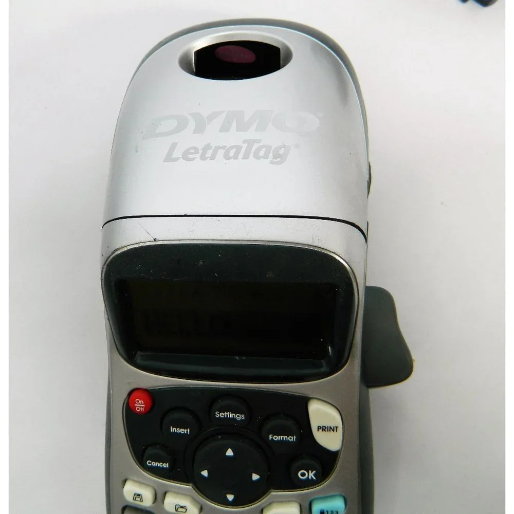 Dymo Letratag Plus LT-100H Label Maker Gray